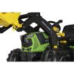 Immagine di Trattore a pedali DEUTZ-FAHR 8280 TTV con caricatore e pneumatici ad aria