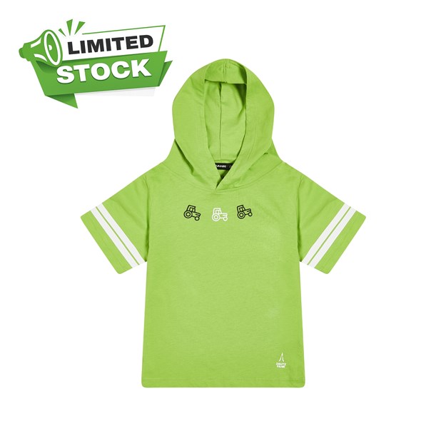 Picture of DEUTZ-FAHR unisex kid's t-shirt with hood