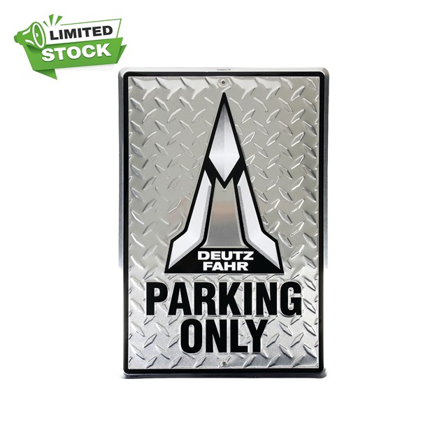 Picture of "DEUTZ-FAHR Parking only" sign