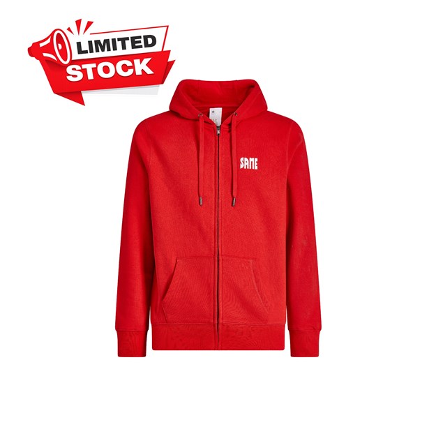 Picture of Red SAME men's hoodie sweatshirt